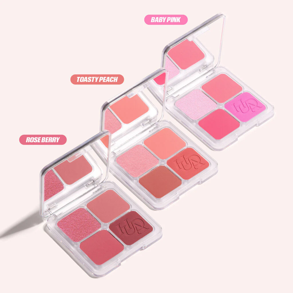 HUDA BEAUTY Blush Filter Blurring Blushlighters Palette 05
