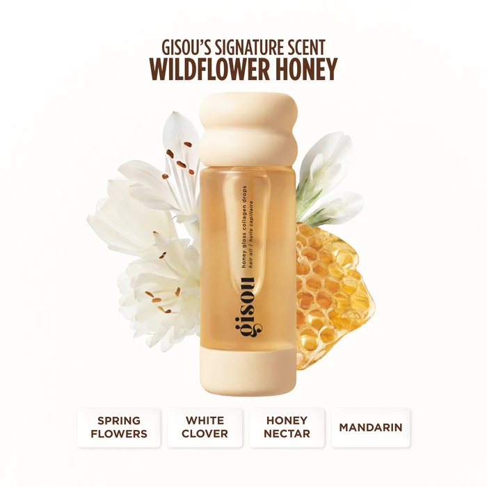 GISOU Honey Gloss Collagen Drops Hair Oil 09